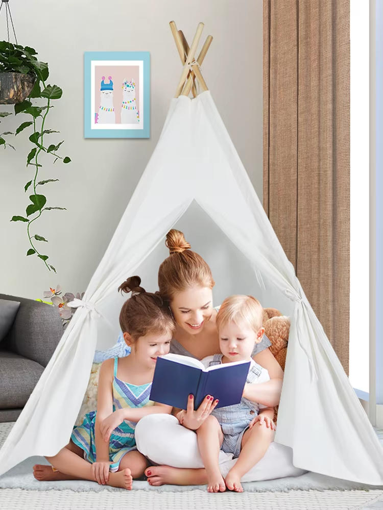 Nordic Retreat Teepee – 1.8M Cotton Canvas Play Tent